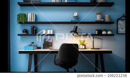 Inspiring office interior design Contemporary style Generative AI AIG 31. 106221236
