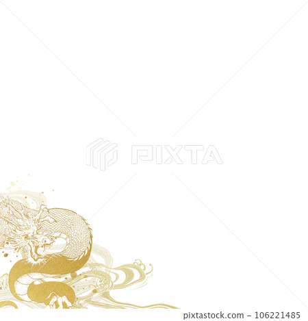 龍與波背景 106221485