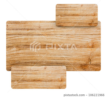 wooden board isolated on white background 106221966