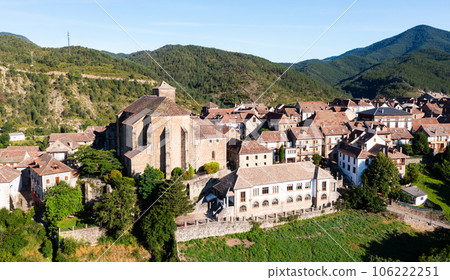Town of Anso province of Huesca, Spain 106222251