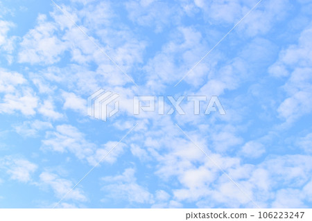 white cloud on blue sky, natural background 106223247