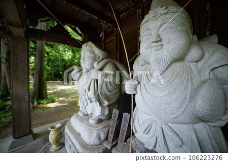 深大寺大黑天和惠比壽石像 106223276