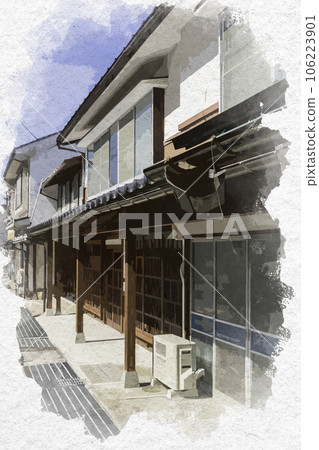 鳥取縣八津郡若狹町刈谷通水彩風格若狹旅館 鳥取縣八津郡若狹町刈谷通水彩風格若狹旅館 106223901