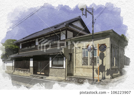 鳥取縣八津郡若狹町刈谷通水彩風格若狹旅館 鳥取縣八津郡若狹町刈谷通水彩風格若狹旅館 106223907