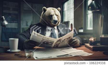 Bear Business: A Furry Executive's Morning Briefing 106224338