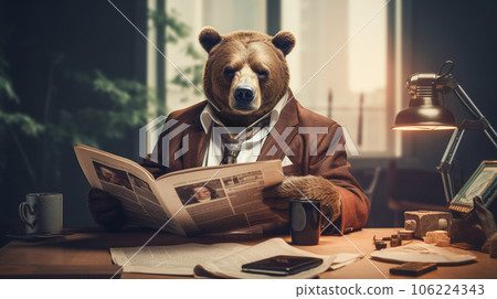 Bear Business: A Furry Executive's Morning Briefing Bear Business: A Furry Executive's Morning Briefing 106224343