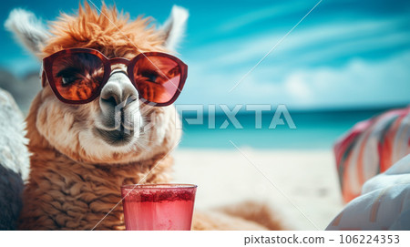 Chill Alpaca: Tropical Getaway Chill Alpaca: Tropical Getaway 106224353