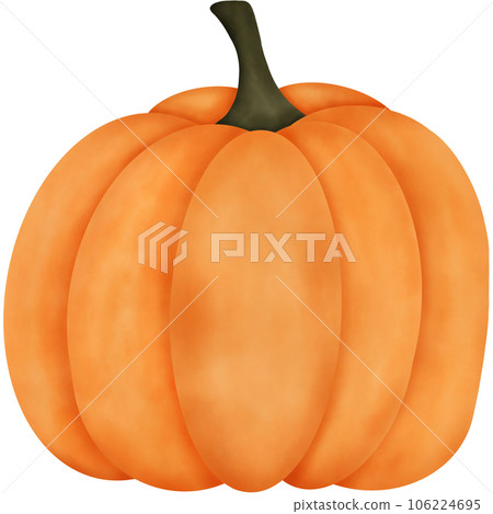 Watercolor Autumn Pumpkins 106224695
