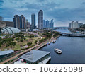 Aerial view of Spring Naru Park, Centum City, Haeundae, Busan, South korea, Asia 106225098