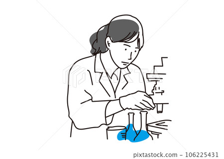 從事研究工作的亞洲女性 106225431