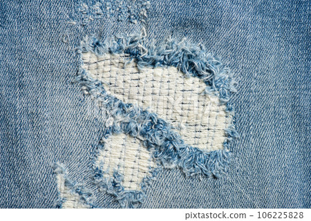 torn on blue jeans torn on blue jeans 106225828