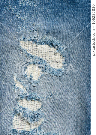 torn on blue jeans torn on blue jeans 106225830