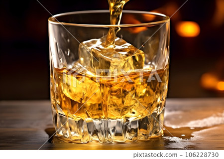 Pouring whiskey 1 AI-generated image 106228730