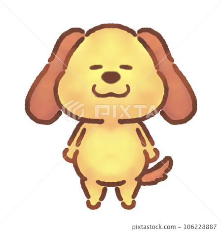 站立姿勢_dog_01 106228887