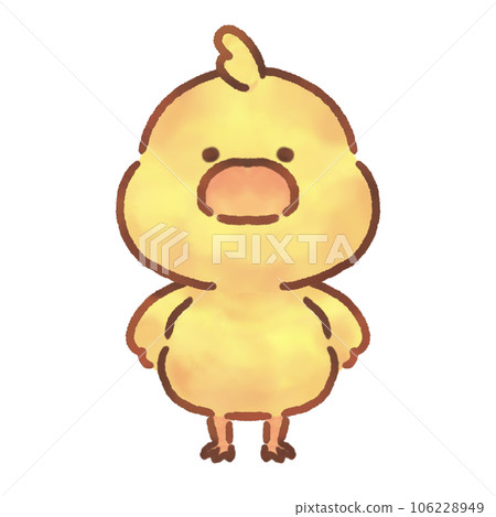 Standing pose_chick_01 Standing pose_chick_01 106228949
