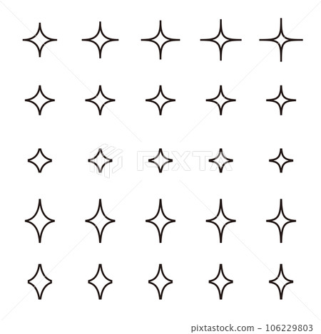Glitter sparkling sparkle icon 106229803