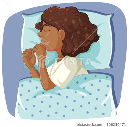 African American Woman Sleeping 106230471