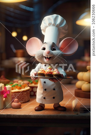 white mouse chief cooking 106230666