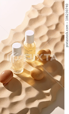 Set of cosmetics bottles 106230740