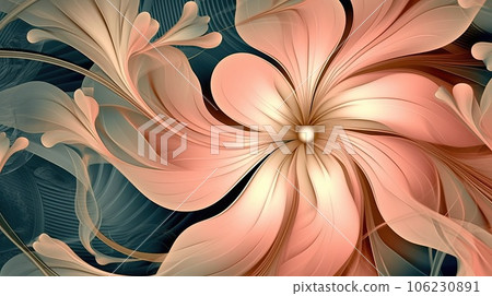 Colorful vintage organic bacground 106230891