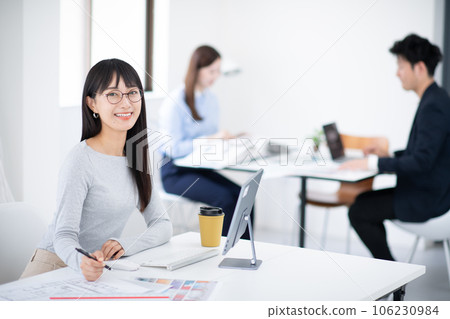 Architect, interior designer, desk work Architect, interior designer, desk work 106230984