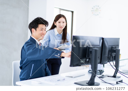 施工管理和案頭工作 施工管理和案頭工作 106231277