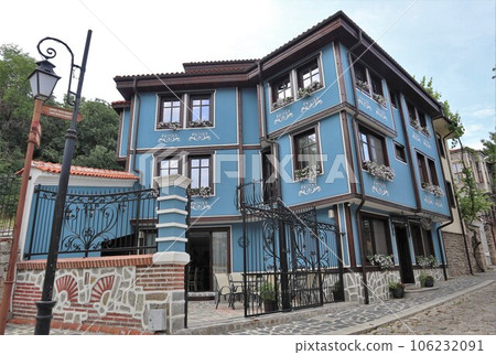老城區的傳統建築學，普羅夫迪夫，保加利亞 106232091