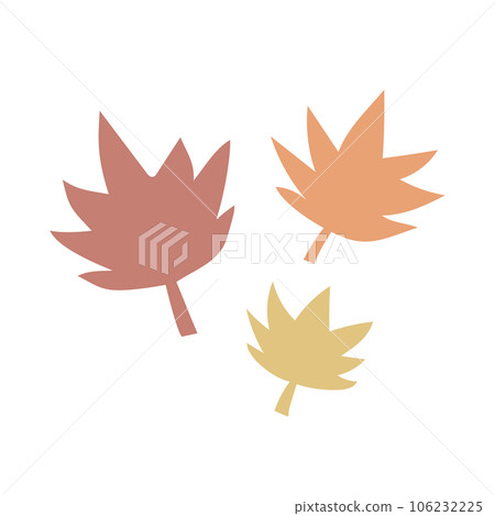 Autumn leaves illustration 106232225