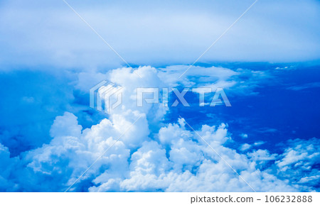 雷雲 積雨雲 雲彩 106232888
