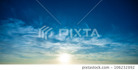 傍晚 日落 夕陽 106232892