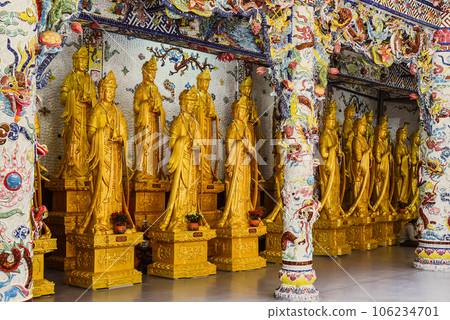 Linh Phuoc Pagoda or Ve Chai Pagoda Linh Phuoc Pagoda or Ve Chai Pagoda 106234701