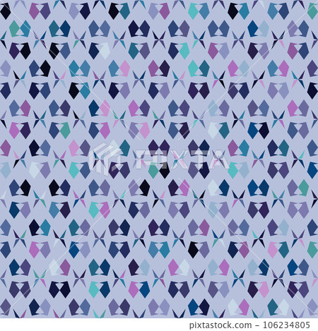 Modern retro geometric pattern background. Vector illustration. Best use in web design, business card, invitation, poster, textile print. Modern retro geometric pattern background. Vector illustration. Best use in web design, business card, invitation, poster, textile print. 106234805