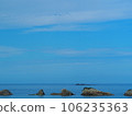 blue sea and sky 106235363