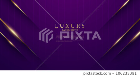 purple abstract background with luxury golden elements vector illustration 106235381
