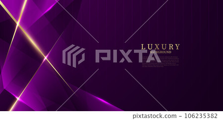 purple abstract background with luxury golden elements vector illustration 106235382