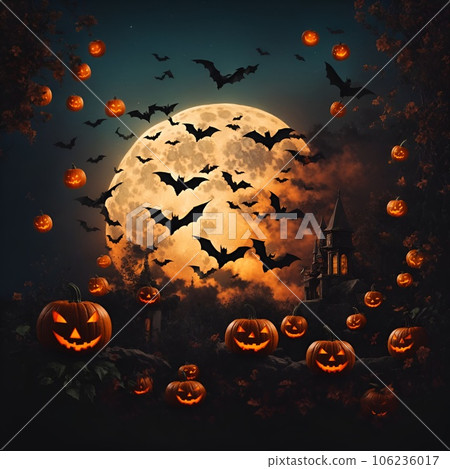 Halloween background 106236017