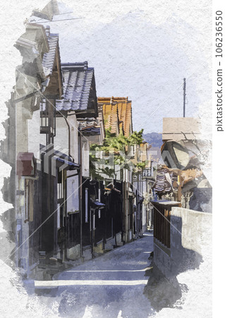 水彩風格的若狹旅館 倉通白壁倉庫 鳥取縣八津郡若狹町 106236550