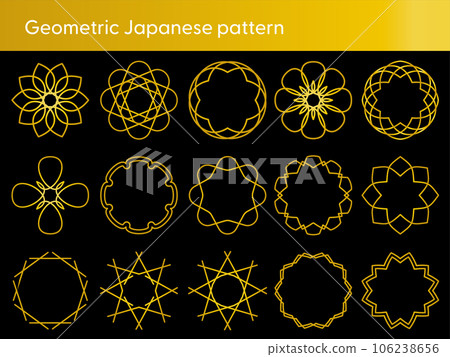 幾何現代日式主題套裝 106238656
