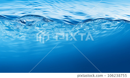 Blue water background 106238755