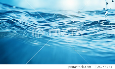 Blue water background Blue water background 106238774