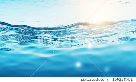 Blue water background Blue water background 106238791