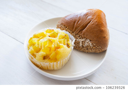 Japanese chestnut and sweet potato bread Japanese chestnut and sweet potato bread 106239326