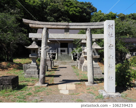 佐渡島宿根木白山神社石牌坊（有形文化遺產） 106239423