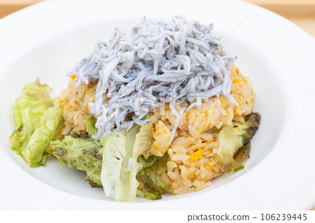 美味的銀魚炒飯 106239445
