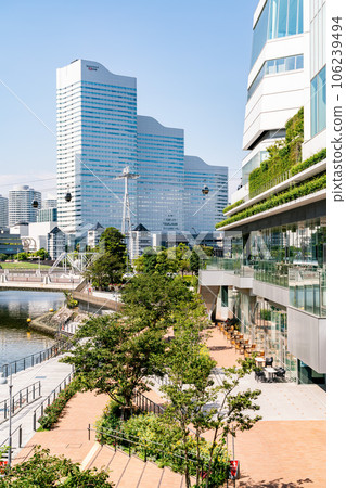 [神奈川縣]橫濱市政府前的風景 106239494