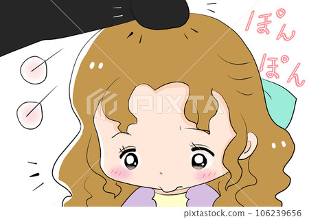 You can be soothed by patting your head You can be soothed by patting your head 106239656