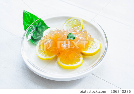 refreshing lemon tea jelly refreshing lemon tea jelly 106240286