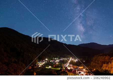 [白川鄉] 夏日星夜的白川鄉 106240902