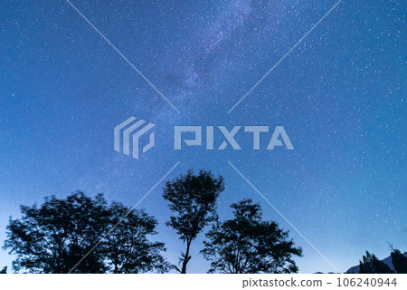 【白川鄉】夏季的星空夜空 106240944