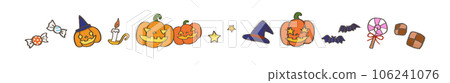 [Halloween] Cute lines that can be used for Halloween 106241076